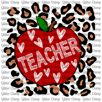 DTF - Teacher Apple