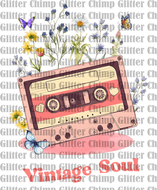 UVDTF - Vintage Soul Flowers