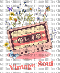 UVDTF - Vintage Soul Flowers
