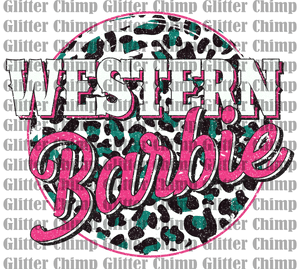 DTF - Western Barbie