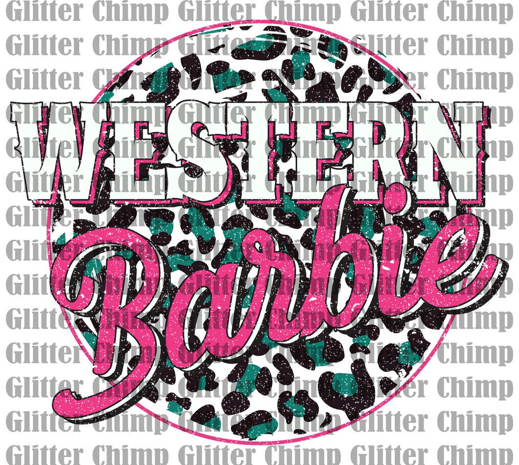 DTF - Western Barbie