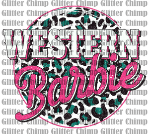 UVDTF - Western Barbie