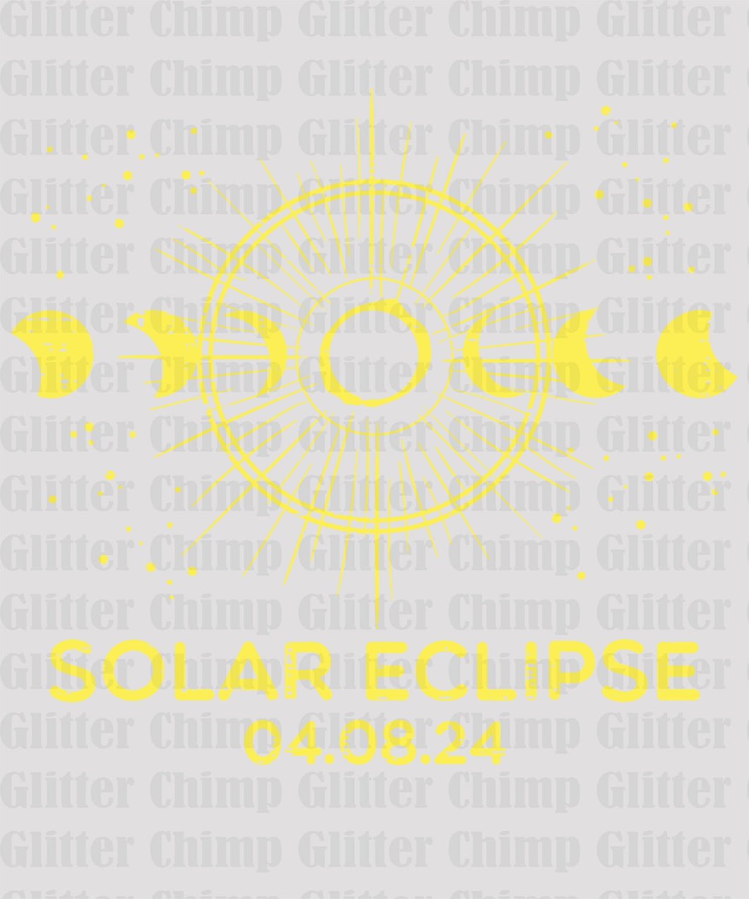 DTF - Yellow Solar Eclipse