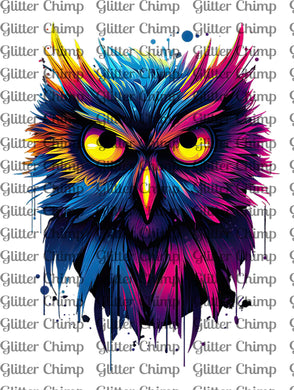 DTF - Colorful Owl
