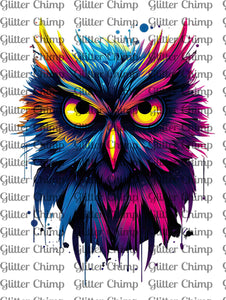 DTF - Colorful Owl