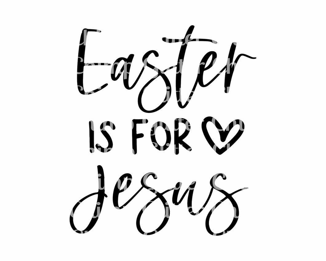 UVDTF - Easter Is For Jesus