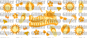 UVDTF - Hello Sunshine - 16 Ounce Wrap