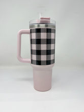 Load image into Gallery viewer, Stanley Vinyl Wrap - Black Plaid