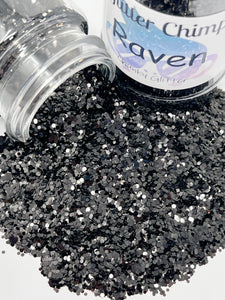 Raven - Chunky Glitter