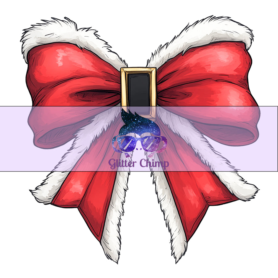 DTF - Santa Bow