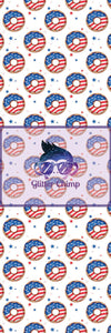 Glitter Chimp Vinyl Pen Wrap - American Donuts - 4.75