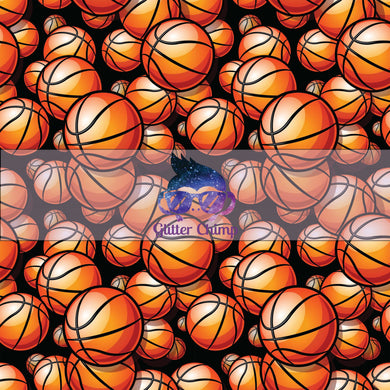 Glitter Chimp Adhesive Vinyl - Basketball