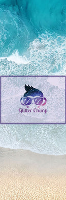 Glitter Chimp Vinyl Pen Wrap - Beach - 4.75