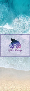 Glitter Chimp Vinyl Pen Wrap - Beach - 4.75"x1.5" - Vinyl