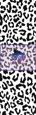 Glitter Chimp Vinyl Pen Wrap - Black Leopard - 4.75
