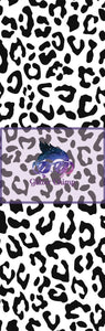 Glitter Chimp Vinyl Pen Wrap - Black Leopard - 4.75"x1.5" - Vinyl