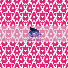 Load image into Gallery viewer, Glitter Chimp Adhesive Vinyl - Breast Cancer Awareness Pattern