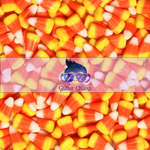 Load image into Gallery viewer, Glitter Chimp Adhesive Vinyl - Candy Corn
