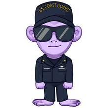 Load image into Gallery viewer, **US Coast Guard - Gizmo Decal** - Glitter Chimp