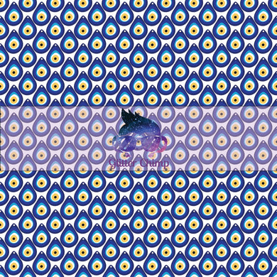 Glitter Chimp Adhesive Vinyl - Evil Eye