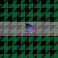 Load image into Gallery viewer, Glitter Chimp Adhesive Vinyl - Green Plaid