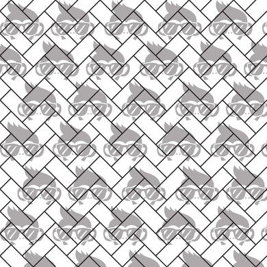 12 Inch Herringbone Pattern - Digital Or Cut File