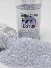 Load image into Gallery viewer, Purple Lotus - Coarse Rainbow Glitter