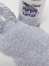 Load image into Gallery viewer, Purple Lotus - Coarse Rainbow Glitter