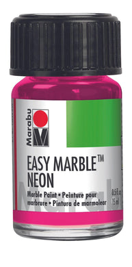 Neon Pink 334 - Marabu Easy Marble Paint