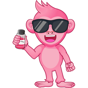 **Gizmo Decal - Pink** - Glitter Chimp