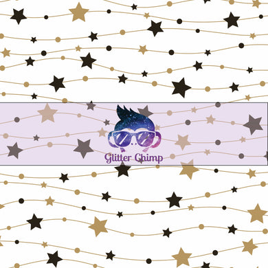 Glitter Chimp Adhesive Vinyl - Stars on a String