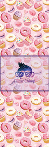 Glitter Chimp Vinyl Pen Wrap - Sweet Treats - 4.75"x1.5" - Vinyl