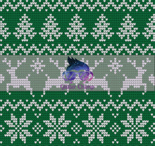 Load image into Gallery viewer, Glitter Chimp Adhesive Vinyl - Ugly Christmas Sweater - Green