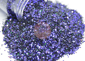 Deep Purple - Chunky Color Shifting Glitter