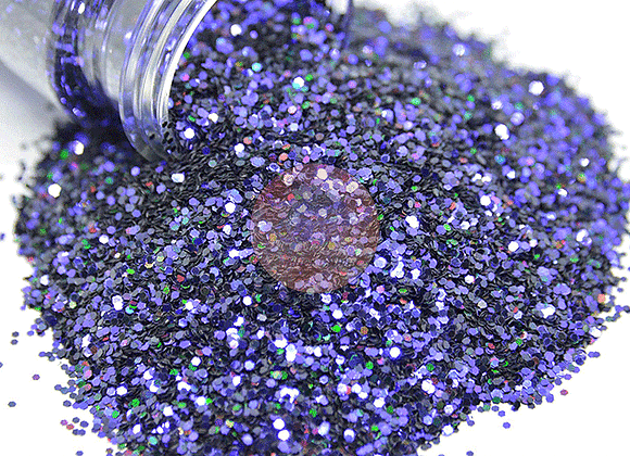 Deep Purple - Chunky Color Shifting Glitter