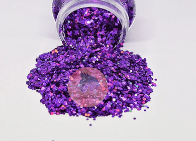 Purple Rain - Chunky Holographic Glitter