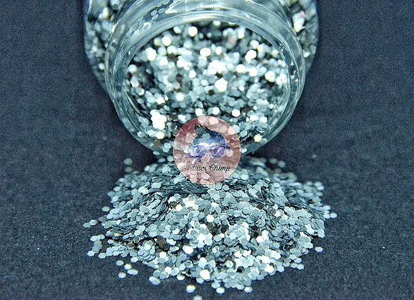 Silver Dollar - Chunky Glitter