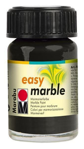 Black 073 - Marabu Easy Marble Paint
