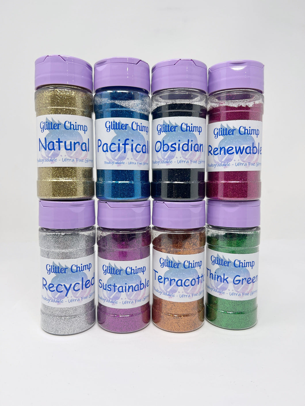 Biodegradable Glitter - Specialty Glitter Pack (For lotions, bath bombs, sugar scrubs, and more)