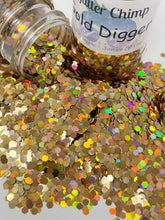 Load image into Gallery viewer, Gold Digger - Jumbo Holographic Glitter