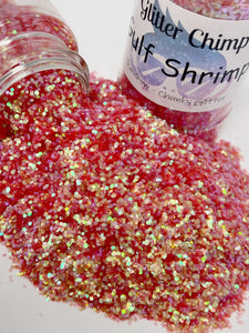 Gulf Shrimp - Chunky Rainbow Glitter