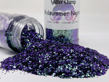 Load image into Gallery viewer, Midsummer Night&#39;s - Chunky Color Shifting Glitter