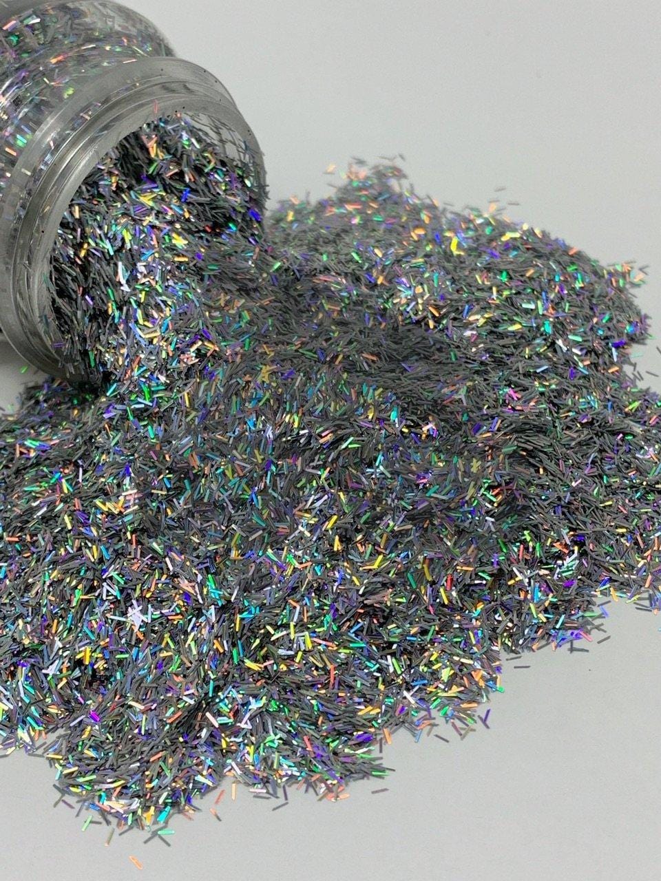 Silver Trimmings - Shape Glitter - 2oz