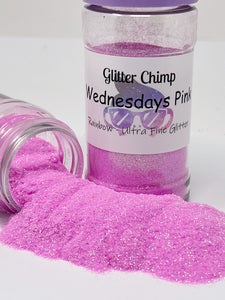 Wednesdays Pink - Ultra Fine Rainbow Glitter