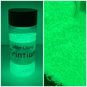 Tender Green Glow in the Dark Powder for Crafts — The Glitter Guy