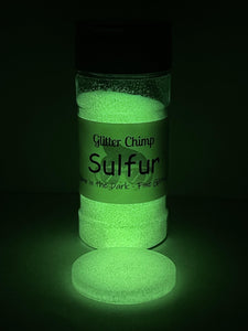 Sulfur - Fine Glow in the Dark Glitter
