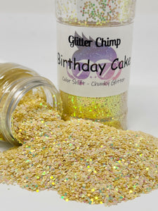 Birthday Cake - Chunky Color Shifting Glitter