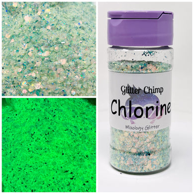 Chlorine - Mixology Glow in the Dark Glitter