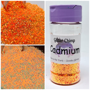 Cadmium - Chunky Glow in the Dark Glitter