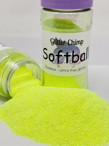 Softball - Ultra Fine Rainbow Glitter